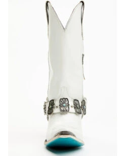 Boot Barn X Lane Women's Exclusive The New Mrs. Satin Pearl Western Bridal Boots - Snip Toe -Western Shoe Store 2000385228 100 P4