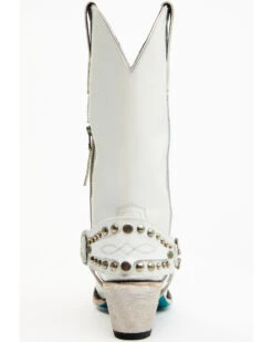 Boot Barn X Lane Women's Exclusive The New Mrs. Satin Pearl Western Bridal Boots - Snip Toe -Western Shoe Store 2000385228 100 P6