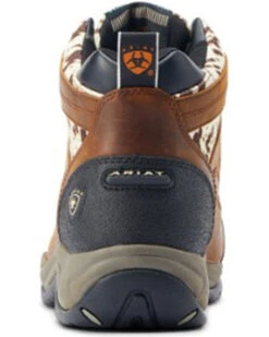 Ariat Women's Cow Print Terrain Waterproof Boots - Round Toe  -Western Shoe Store 2000397380 200 P3