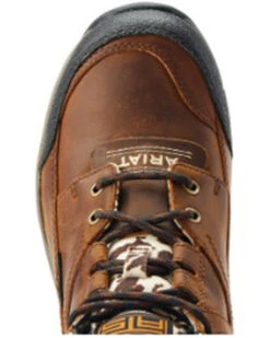 Ariat Women's Cow Print Terrain Waterproof Boots - Round Toe  -Western Shoe Store 2000397380 200 P4